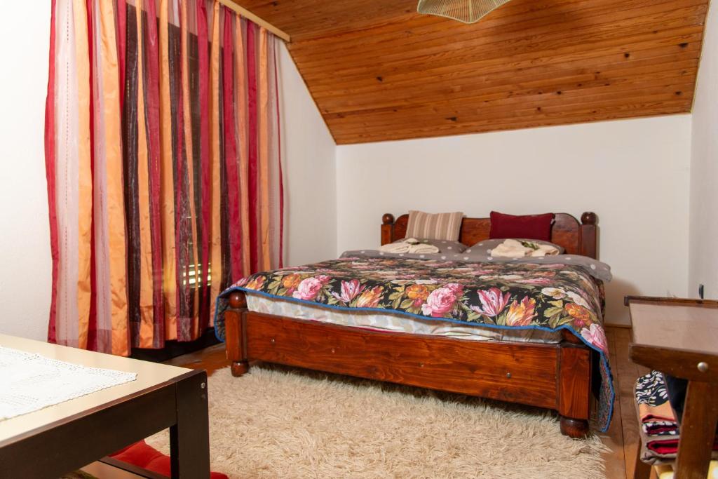 Postel nebo postele na pokoji v ubytování Baba's House