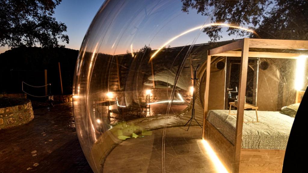 Příroda nedaleko luxury tent
