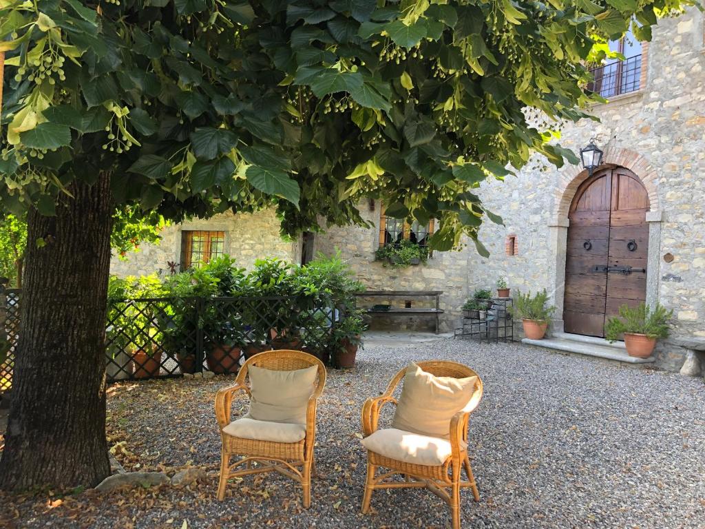 Zahrada ubytování B&B Il Castellaccio - Albavilla