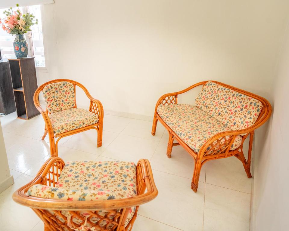 Posezení v ubytování Hotel Americas San Andres Islas Colombia