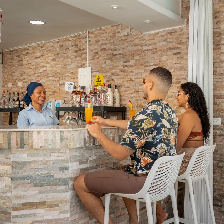 Nápoje v ubytování Hotel Americas San Andres Islas Colombia