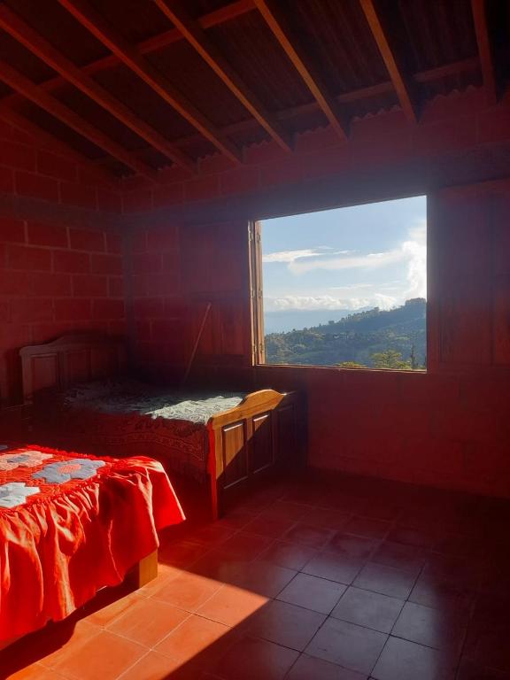 Postel nebo postele na pokoji v ubytování Casa Hotel los Patios