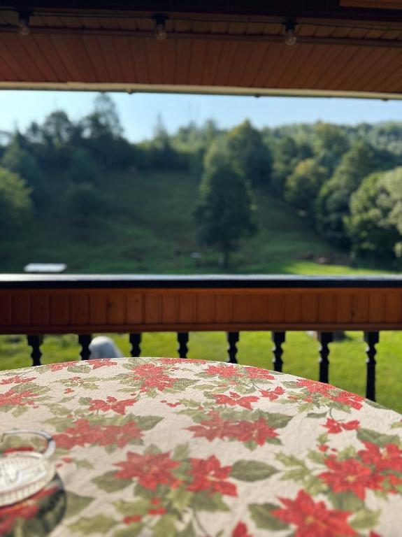 Balkón nebo terasa v ubytování Made in Yaremche