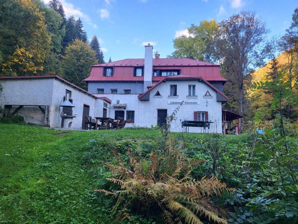 Zahrada ubytování Apartmán pod Mariánskou horou