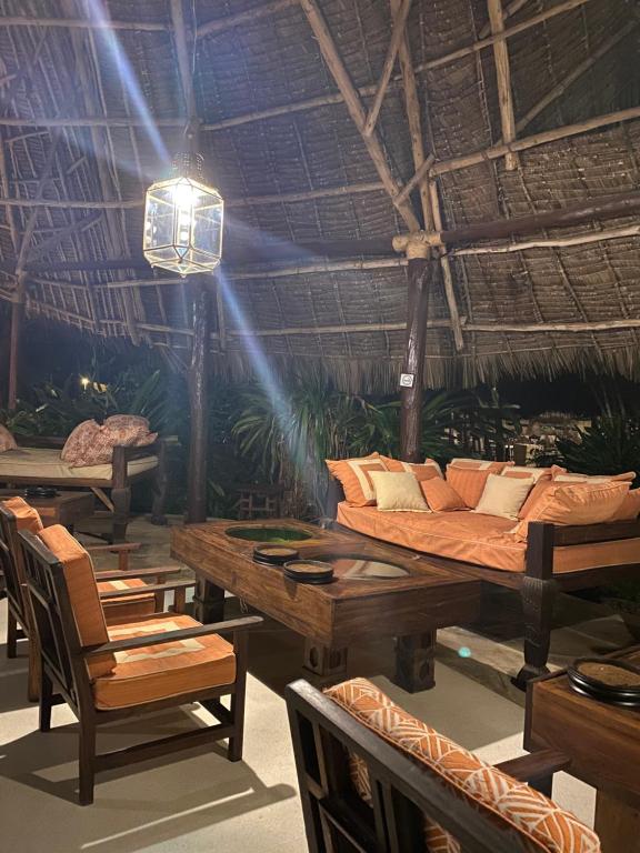 Posezení v ubytování Kilili Baharini Resort & Spa