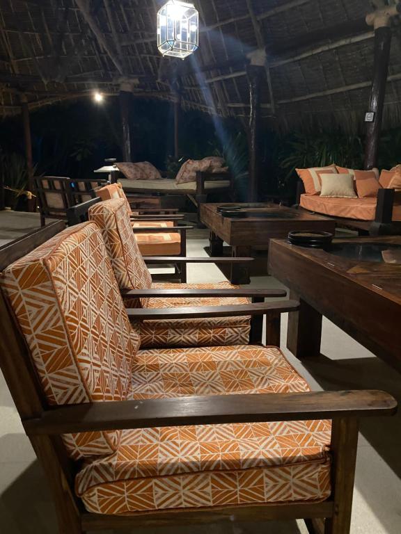 Posezení v ubytování Kilili Baharini Resort & Spa