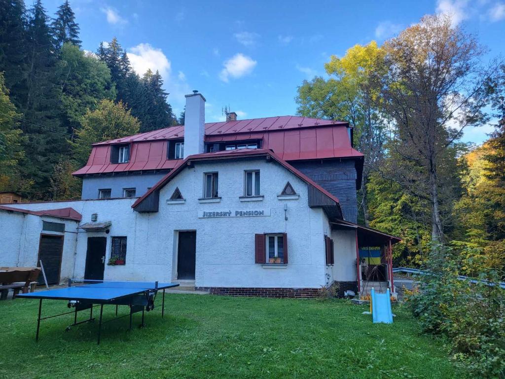 Budova, kde se penzion nachází