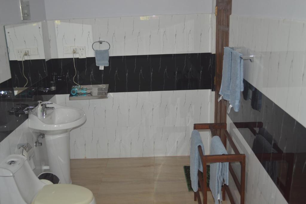 Kuchyň nebo kuchyňský kout v ubytování Amazon Cabanas
