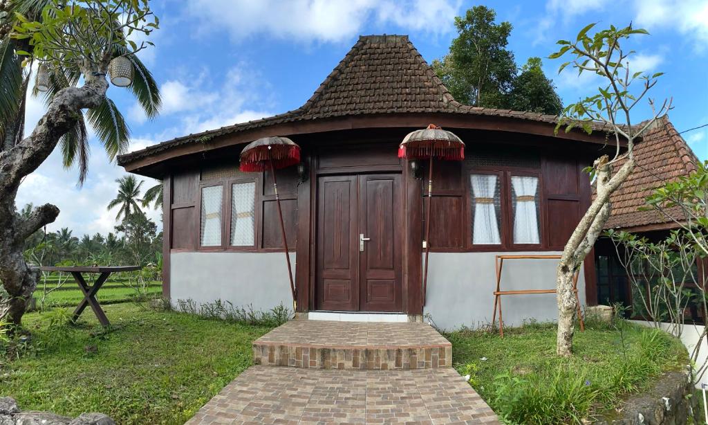 Zahrada ubytování Kampoeng Joglo Ijen