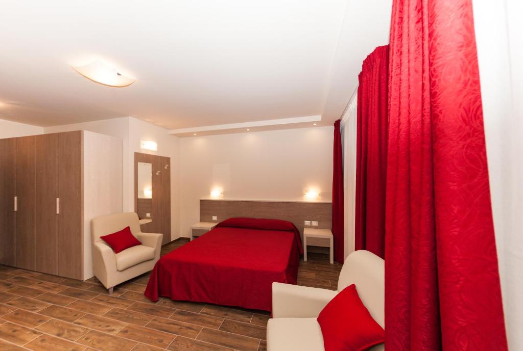 Posteľ alebo postele v izbe v ubytovaní B&b Amiata