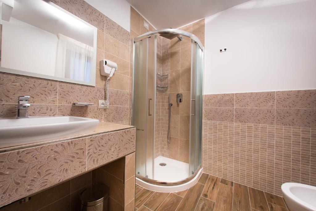 Kúpeľňa v ubytovaní B&b Amiata
