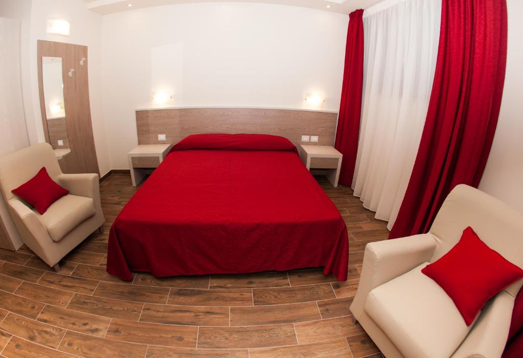 Posteľ alebo postele v izbe v ubytovaní B&b Amiata