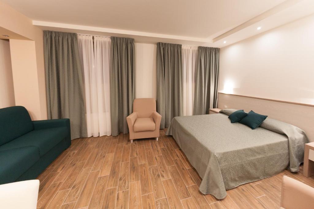 Posteľ alebo postele v izbe v ubytovaní B&b Amiata