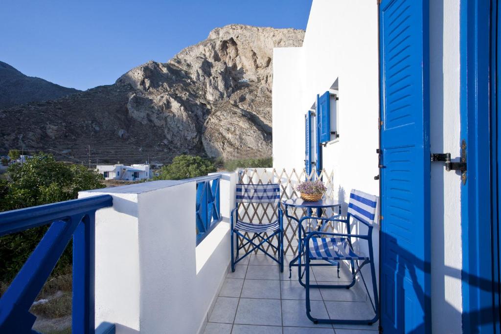 Widok na góry z tego aparthotelu