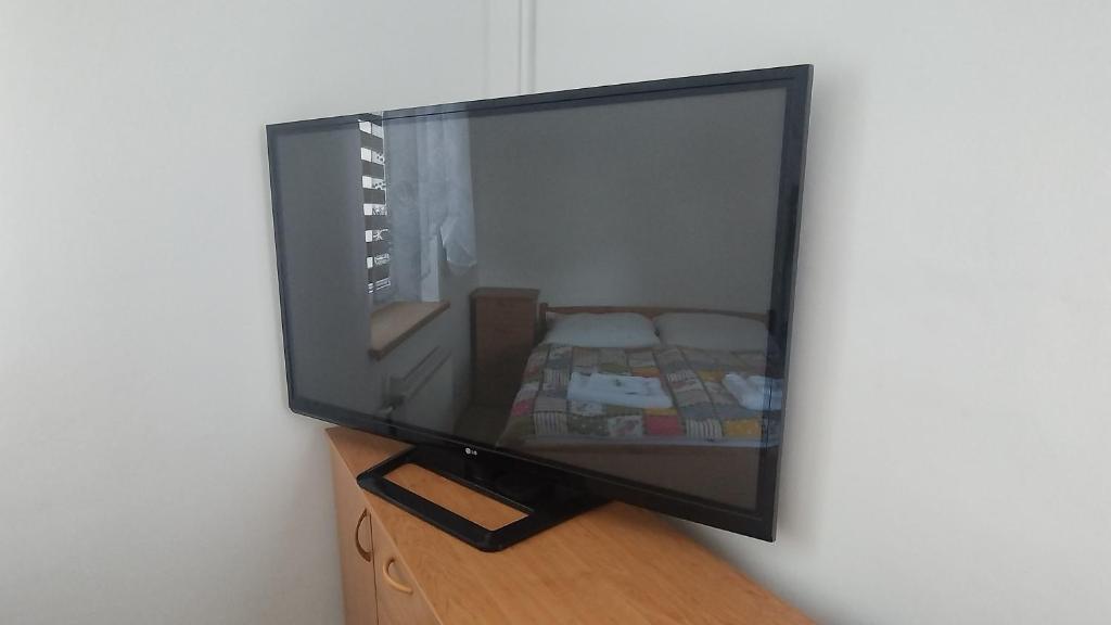 TV a/nebo společenská místnost v ubytování Apartmán AMSEL