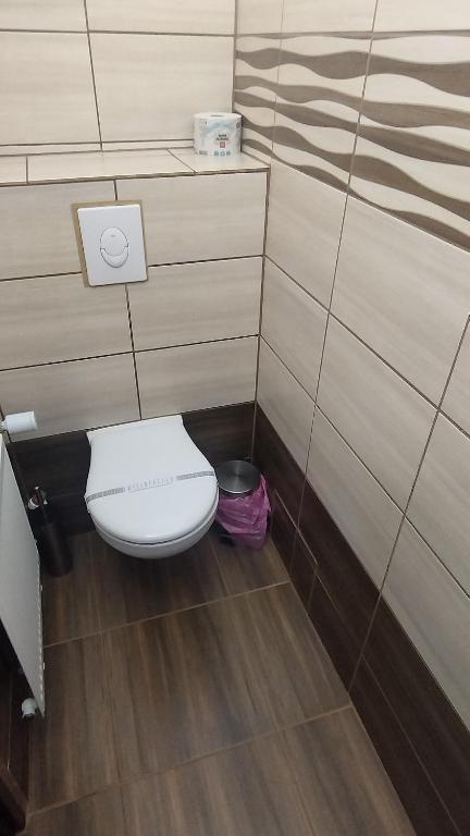 Koupelna v ubytování Apartmán AMSEL