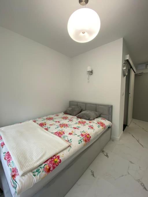 Postel nebo postele na pokoji v ubytování Mirror Apartment