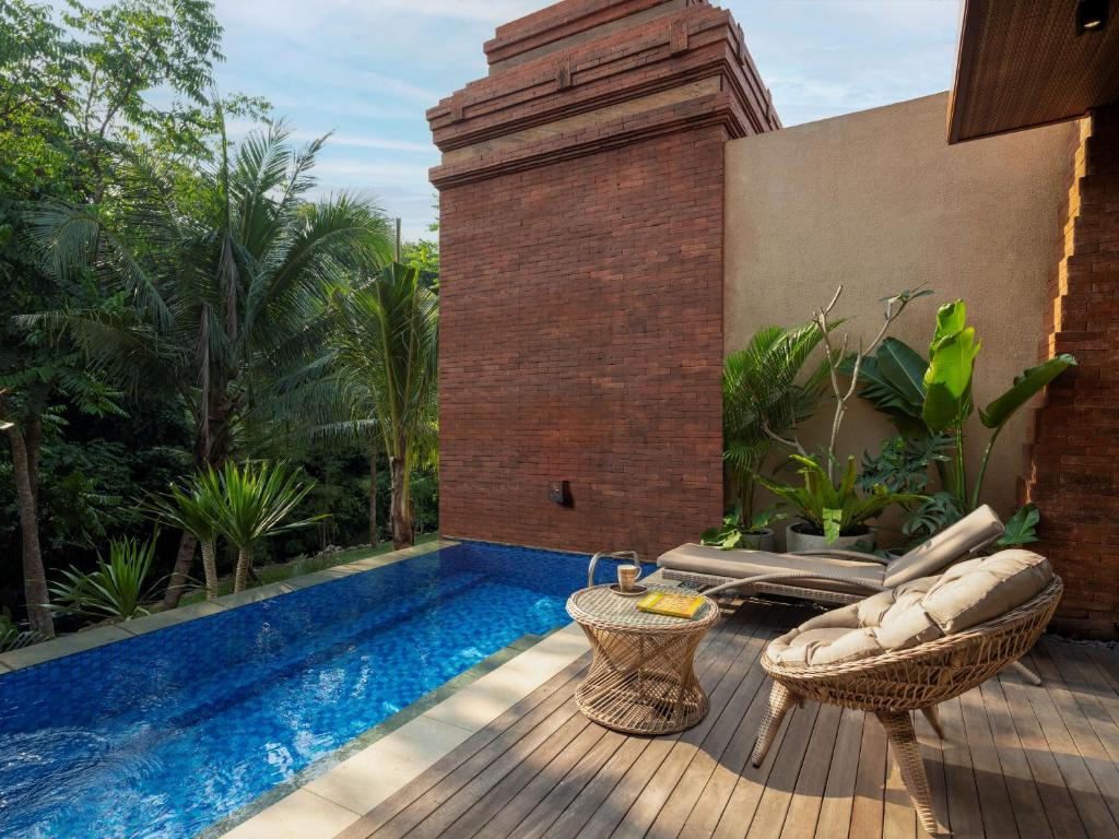 Garrya Bianti Yogyakarta - Villa Mit 2 Einzelbetten Und Flussblick