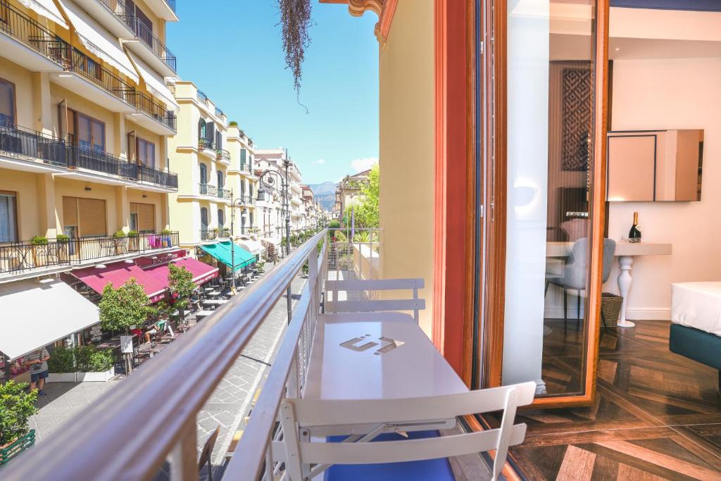 Balkón nebo terasa v ubytování Cafè Latino Suites
