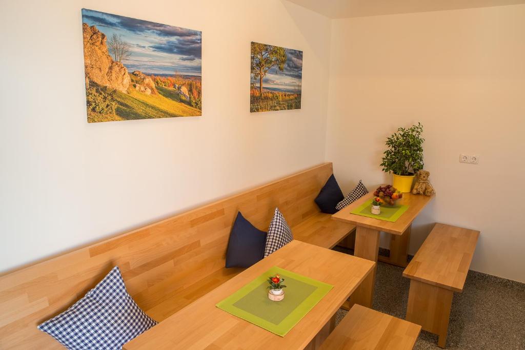 Posezení v ubytování Landgasthof Weberhans