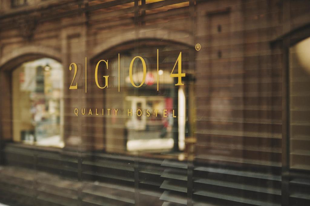 a store window with the words zcl on it at The Classic by 2GO4 Grand Place in Brussels