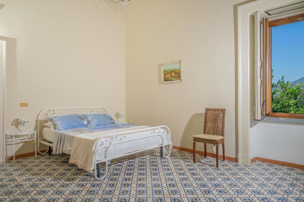 Postel nebo postele na pokoji v ubytování ANTICA DIMORA D'ANCORA