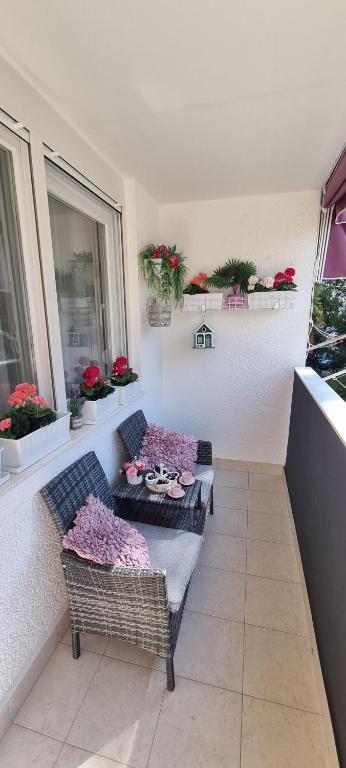 Posedenie v ubytovaní BabyLu apartman