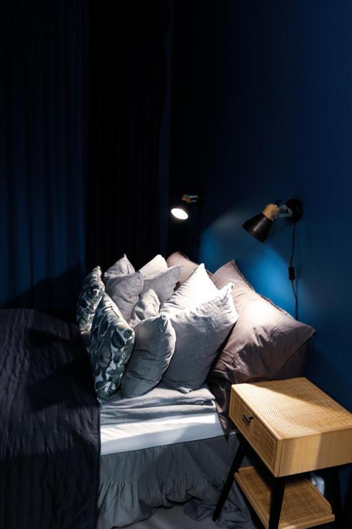 Posezení v ubytování Sångbergs Hotell