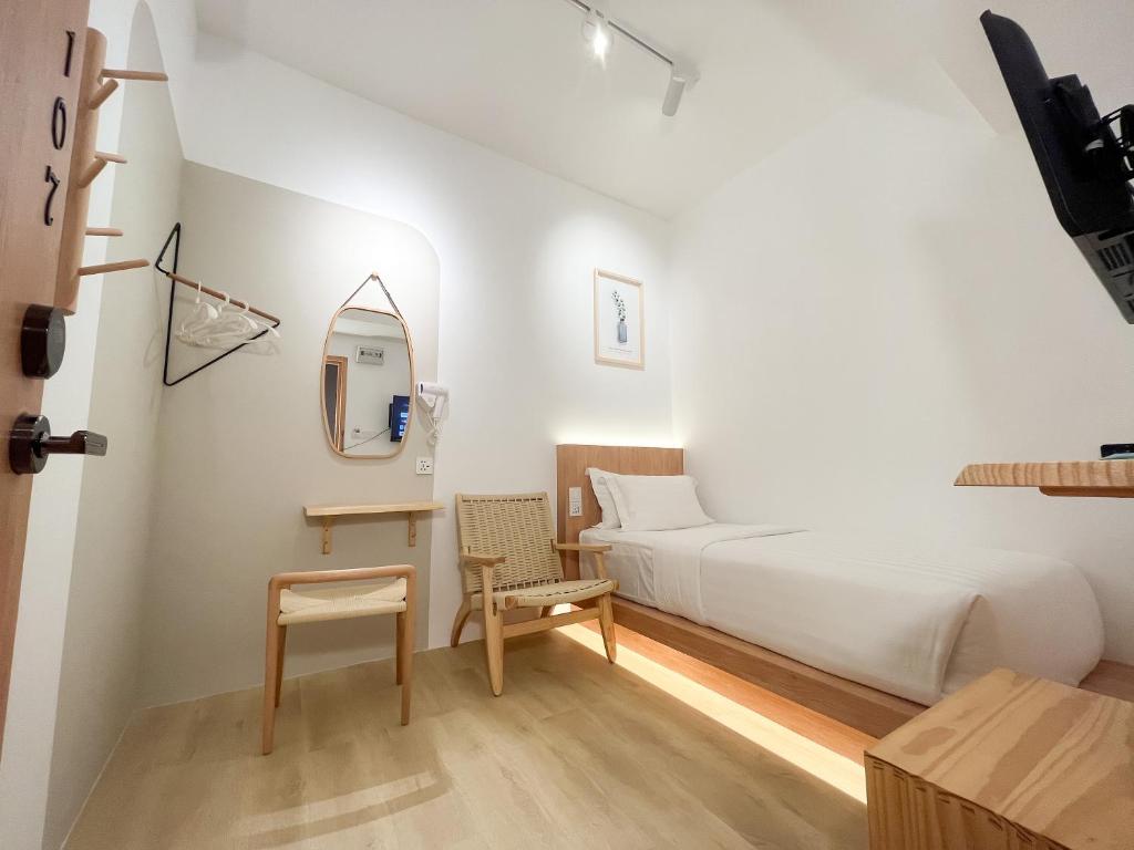 Katil atau katil-katil dalam bilik di Sleep Box Penang