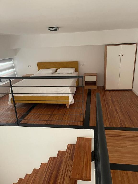 Postel nebo postele na pokoji v ubytování Hotel Adria