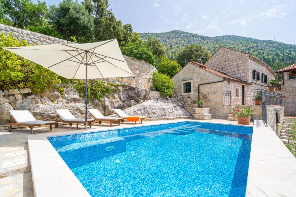 Bazén v ubytovaní Holiday Home Majkovi alebo v jeho blízkosti
