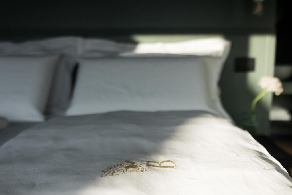 Postel nebo postele na pokoji v ubytování Bucolico Monza