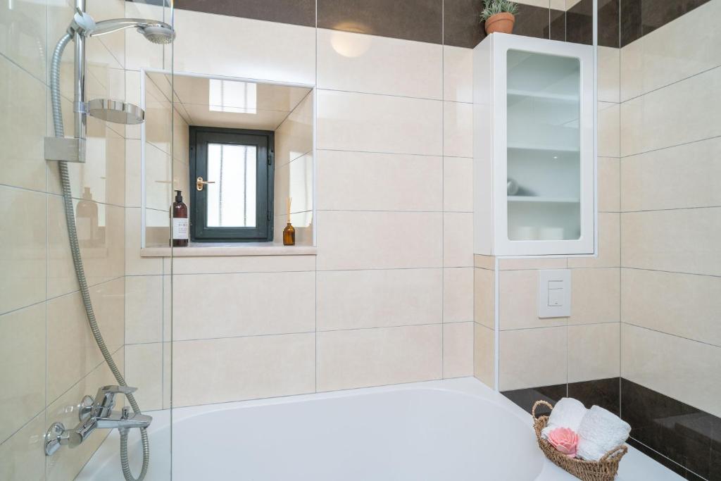 Kúpeľňa v ubytovaní Holiday Home Majkovi