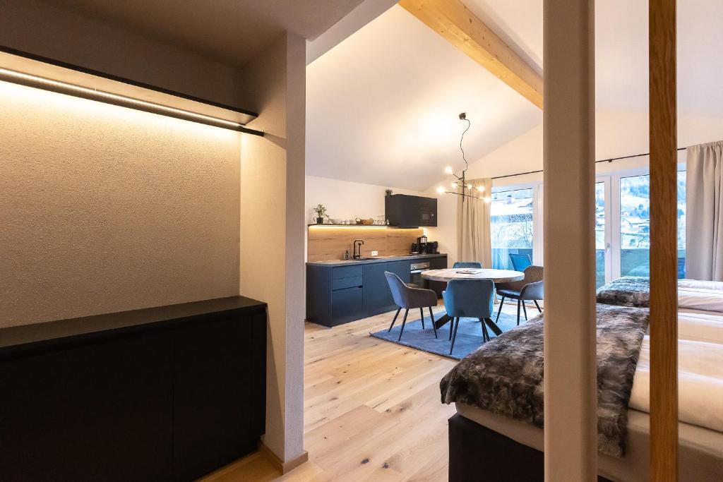 Postel nebo postele na pokoji v ubytování Landhaus Riepler