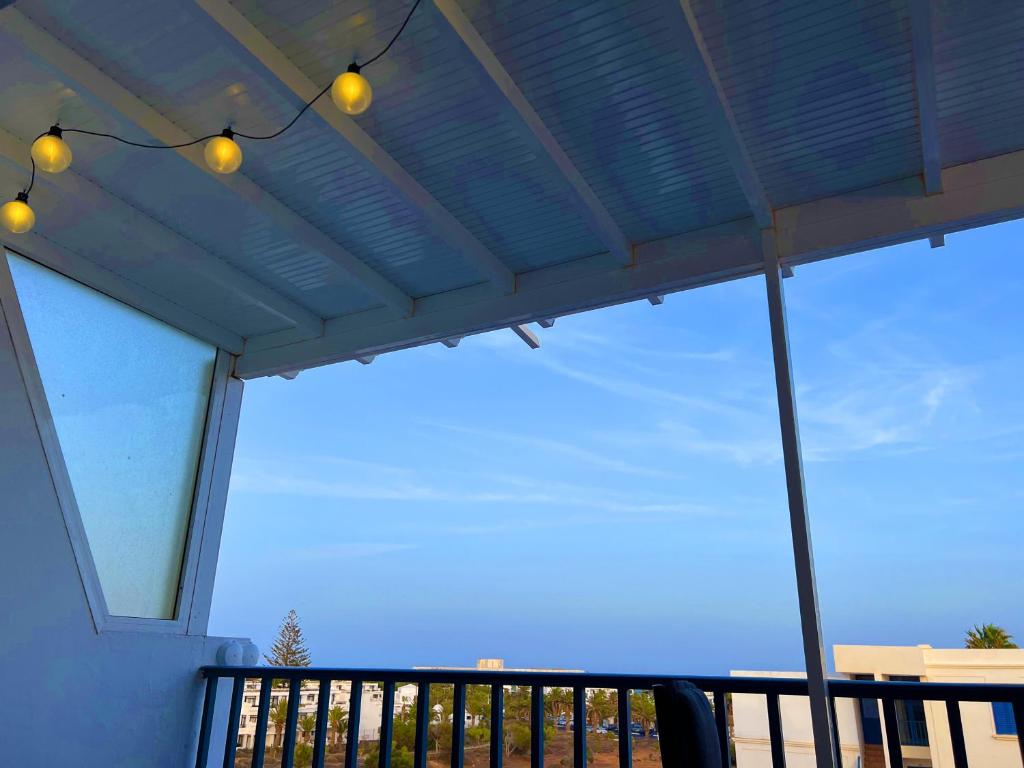 Balkón nebo terasa v ubytování LOS CHARCOS TERRACE VIEW