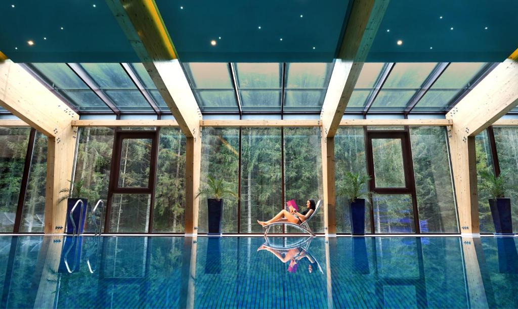 Bazén v ubytování Wellness Hotel Chopok nebo v jeho okolí