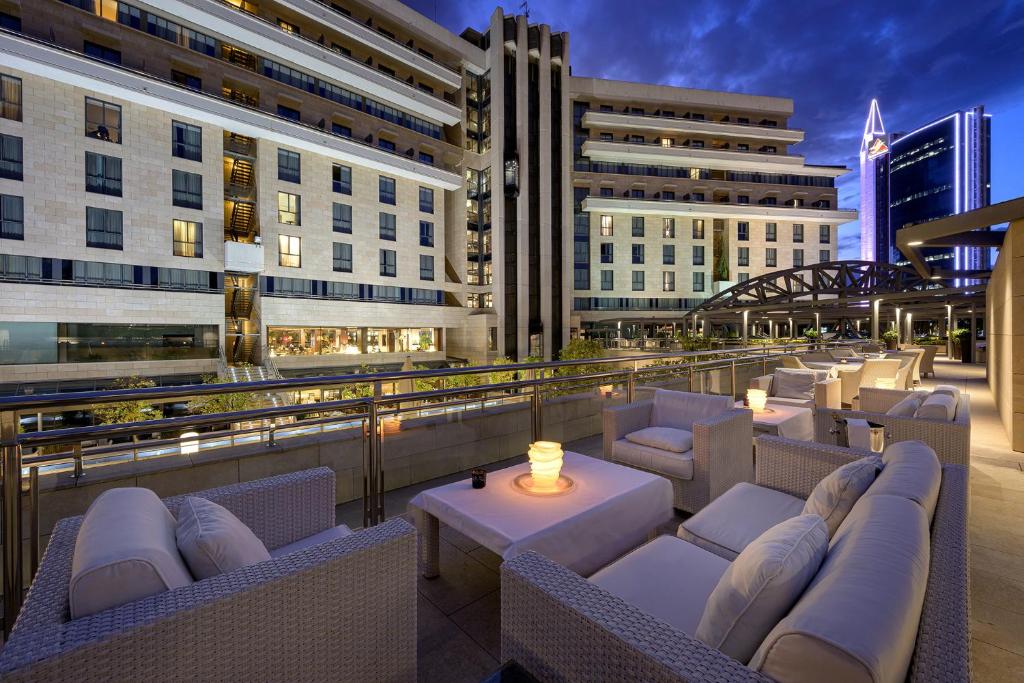 Posezení v ubytování Hotel Nelva
