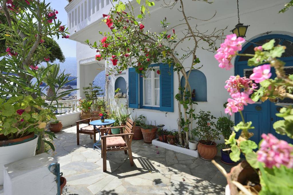 Zahrada ubytování Hotel Nazos 1