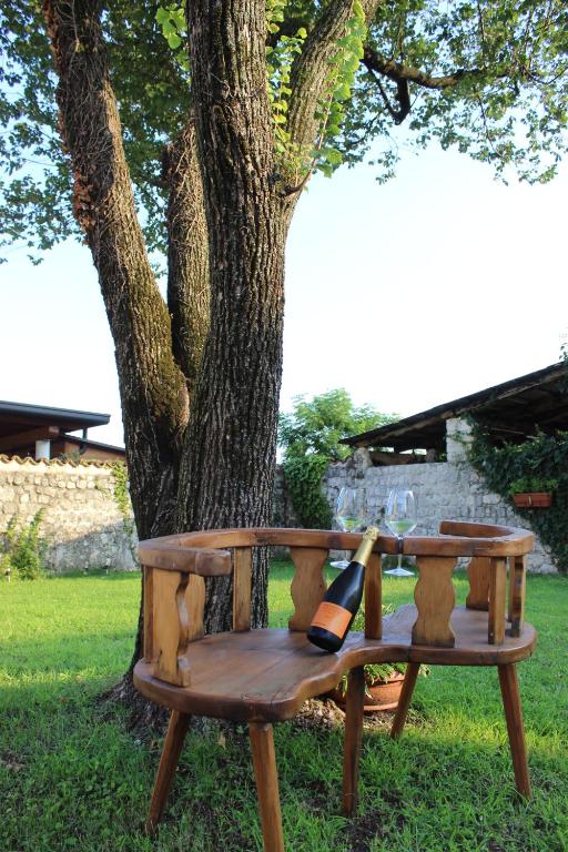 Zahrada ubytování B&B Lory's Dream