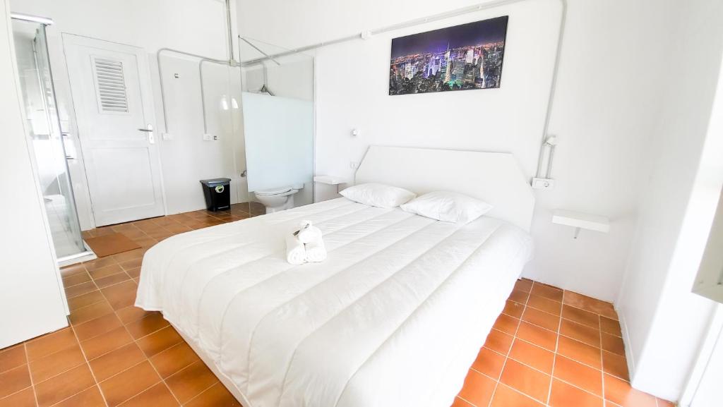 Postel nebo postele na pokoji v ubytování Las Eras Nest Hostel