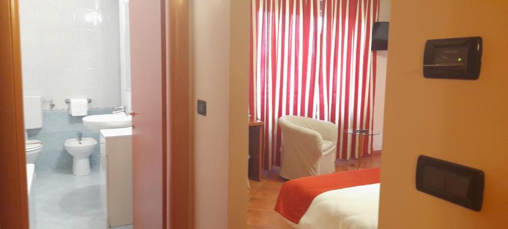 Posteľ alebo postele v izbe v ubytovaní Hotel Ceretto
