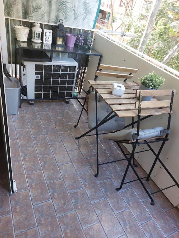 Balkón alebo terasa v ubytovaní Apartamento tranquilo cerca de la Sagrada Familia