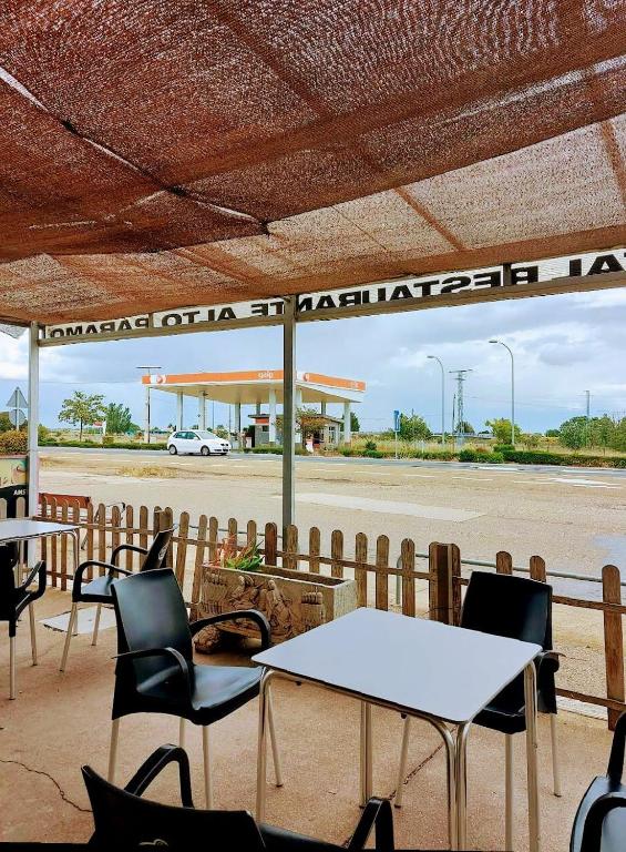 Restaurace v ubytování HOSTAL ALTO PÁRAMO