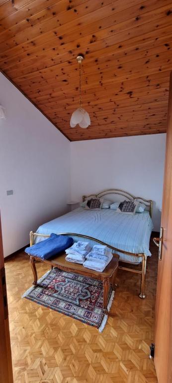 Postel nebo postele na pokoji v ubytování Corte Toffoletti