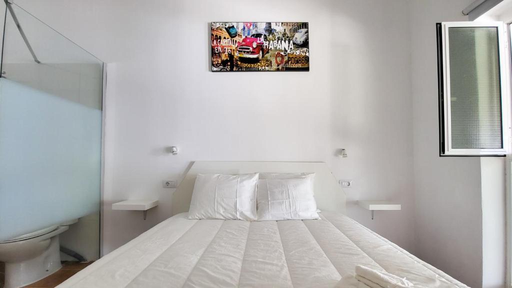 Postel nebo postele na pokoji v ubytování Las Eras Nest Hostel