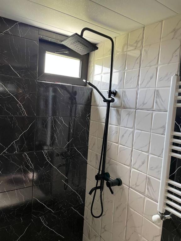 Koupelna v ubytování Cottage THORI Stephantsminda,Achkhoti