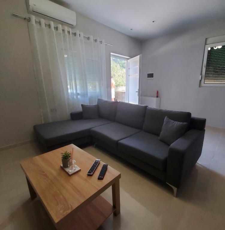Posezení v ubytování Twins Apartment