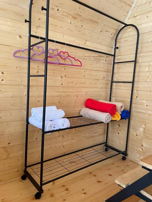 Postel nebo postele na pokoji v ubytování Cottage THORI Stephantsminda,Achkhoti