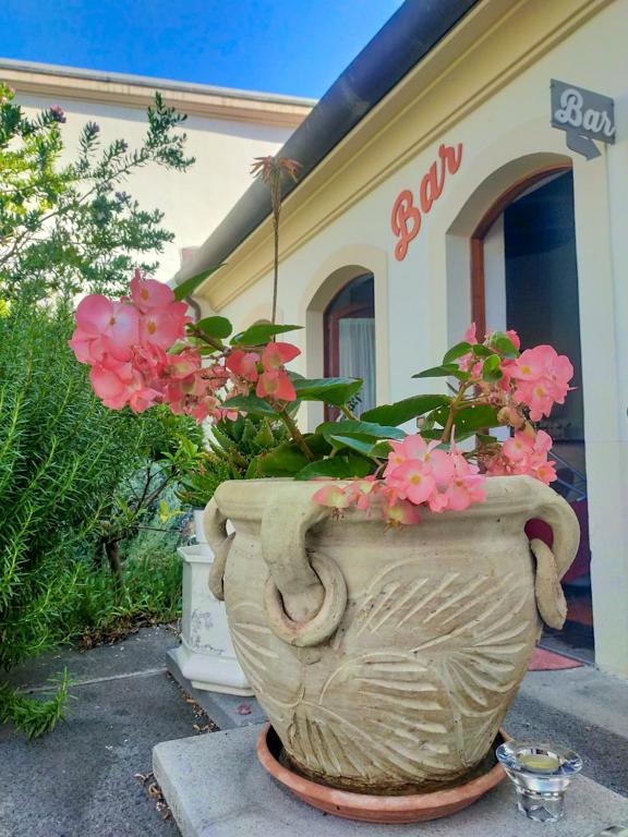 Zahrada ubytování Pompei Hostel Deluxe
