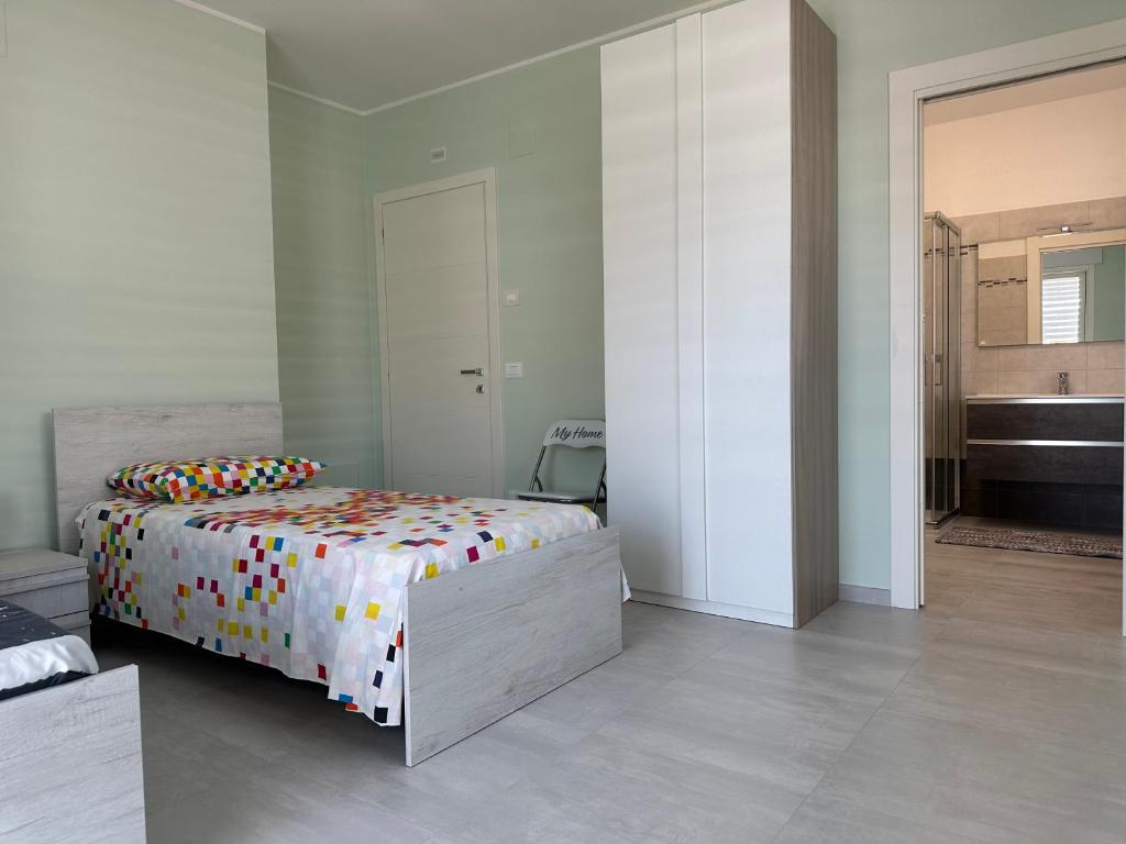 Postel nebo postele na pokoji v ubytování white B&B
